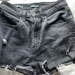 Size 2 Dark washed jean shorts